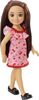 Barbie Chelsea Doll (Brunette) in Cherry-Print Dress