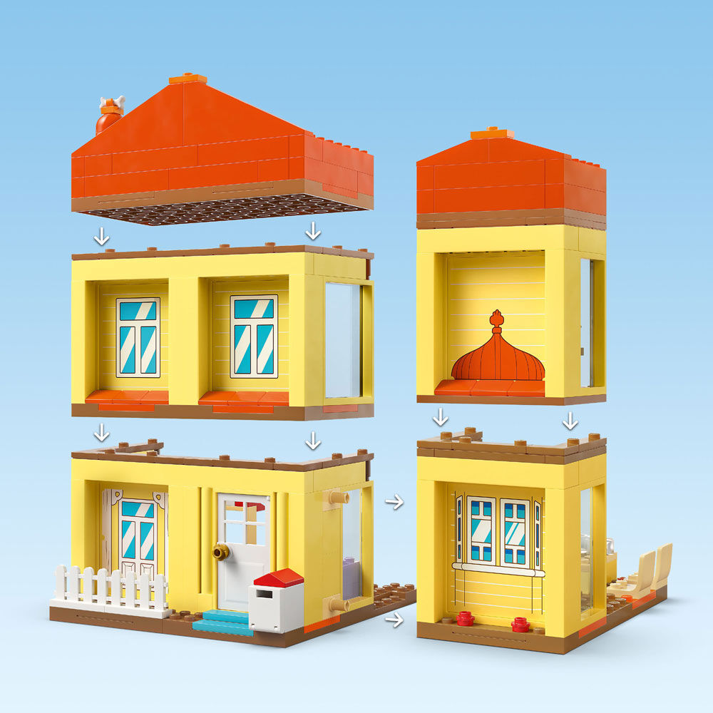 LEGO Bluey: Bluey's Family House - Toddler Toy for Boys, and Girls Ages 4+ - 11203