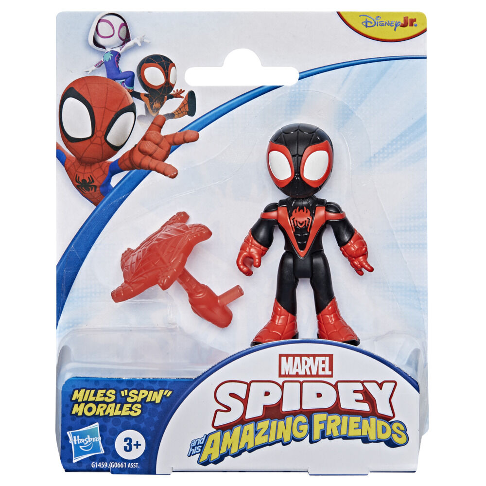 Marvel Spidey and his Amazing Friends Miles "Spin" Morales Toy with Accessory