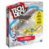Tech Deck DIY Concrete, Coffret à modeler réutilisable avec fingerboard Enjoi exclusif, rail, moules et kit de skatepark