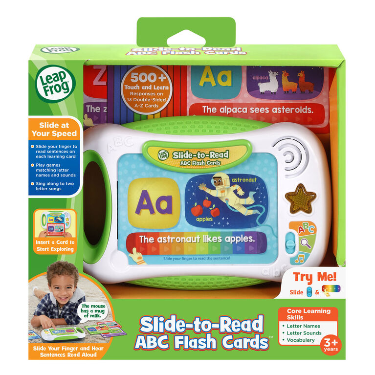 LeapFrog Slide-to-Read ABC Flash Cards - English Edition