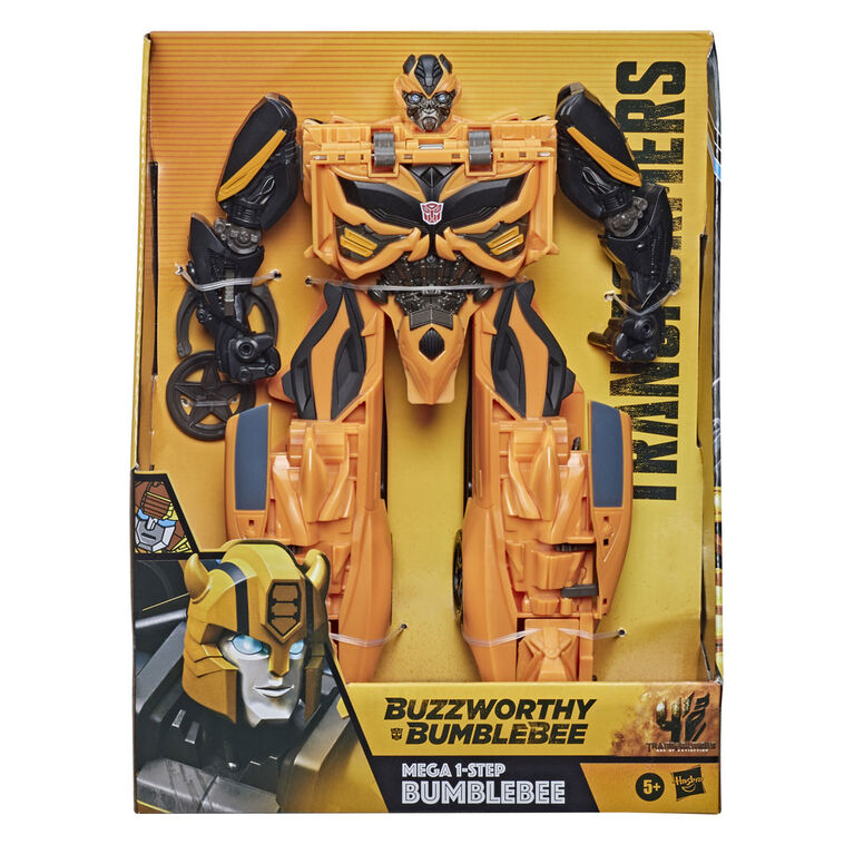 Transformers Buzzworthy Bumblebee Mega 1-Step Bumblebee