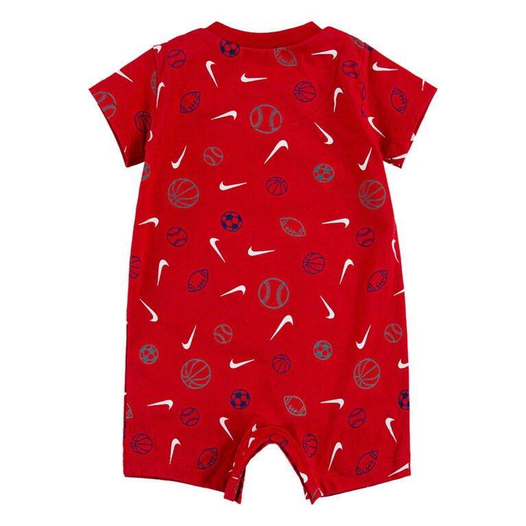 Combinaision Imprimer Nike - Rouge