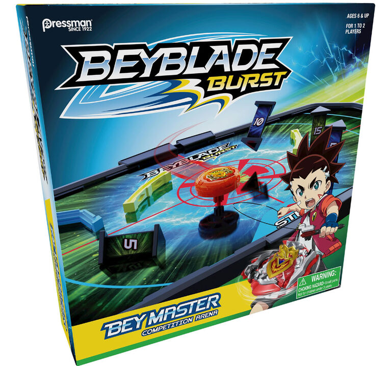 Pressman Beyblade Burst Bey Master Board Game - English Edition