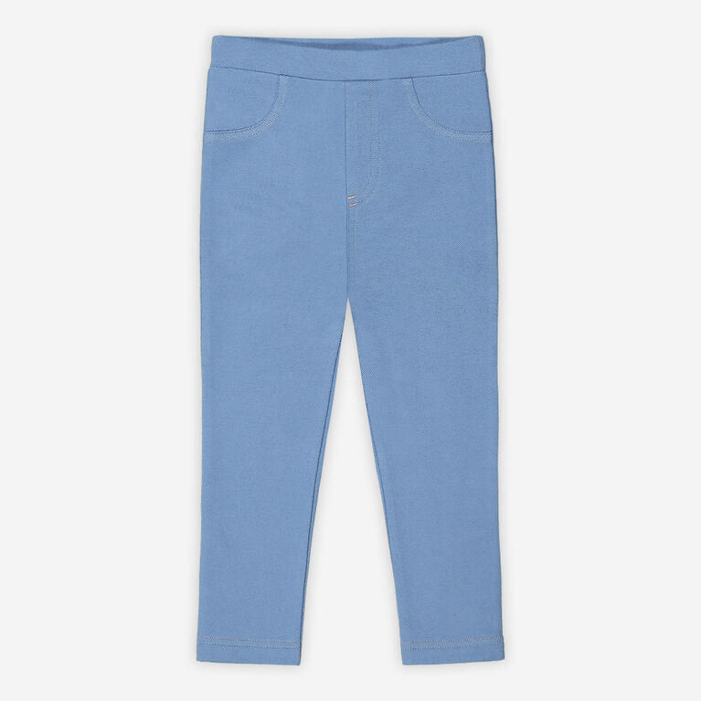 Rococo Pantalon Jegging Bleu 3/4
