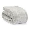 Recycled Cozy Textured Throw, Grey 50" x 60"