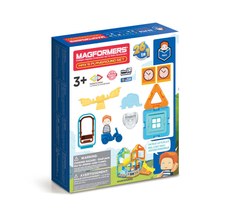 Magformers - Coffret Max's Playground - Arc en ciel