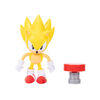 Sonic 4 Inch Figure - Super Sonic with Red Spring