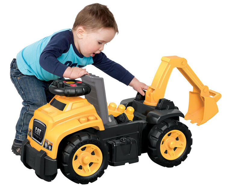 Mega Blocks CAT 3-in-1 Excavator Ride-On