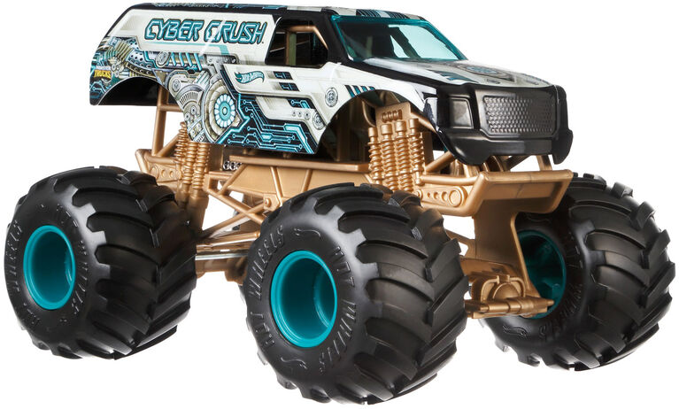 Hot Wheels Monster Trucks Cyber Crush Vehicle