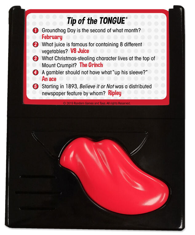 Tip Of The Tongue Game English Edition Toys R Us Canada