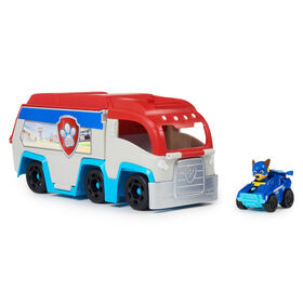PAW Patrol: The Mighty Movie, Pup Squad Patroller Toy Truck, with Collectible Mighty Pups Chase Pup Squad Toy Car