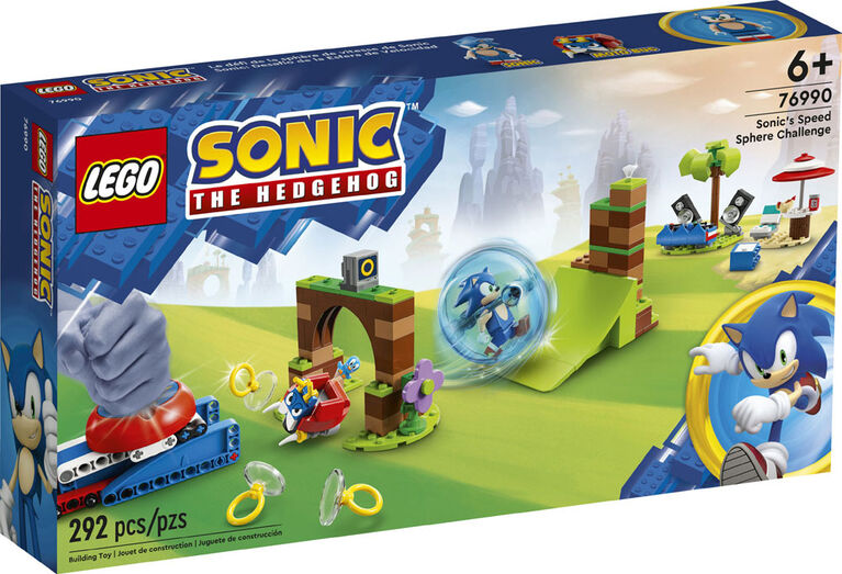 LEGO Sonic the Hedgehog Sonic's Speed Sphere Challenge 76990 Building Set (292 Pieces)