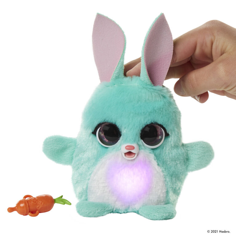 furReal Fuzzalots Bunny Interactive Animatronic Color-Change Toy