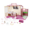 Lori, Local Café and Terrace - Pink, Coffee Shop Playset