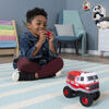 Plush Power RC, Remote Control Fire Truck with Soft Body and 2-Way Steering