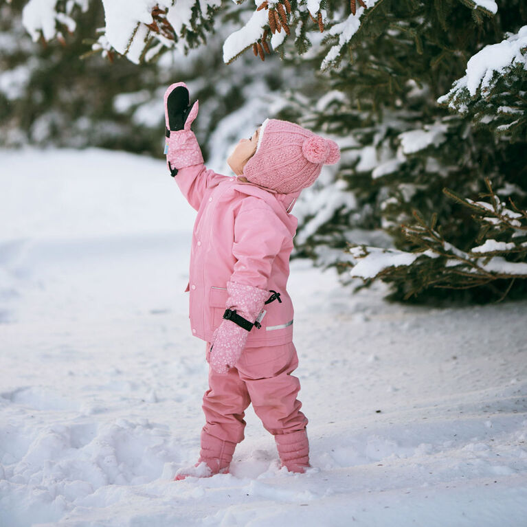 Mitaines Imperm&eacute;ables pour Enfants | Fleurs des Prairies - G (6-8A)