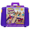 Kinetic Sand, Folding Sand Box with 2lbs of Kinetic Sand and Mold and Tools