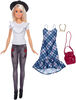 Barbie Fashionistas - Denim Floral Doll