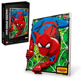 LEGO Art L'Extraordinaire Spider-Man 31209 Ensemble de construction (2 099 pièces)