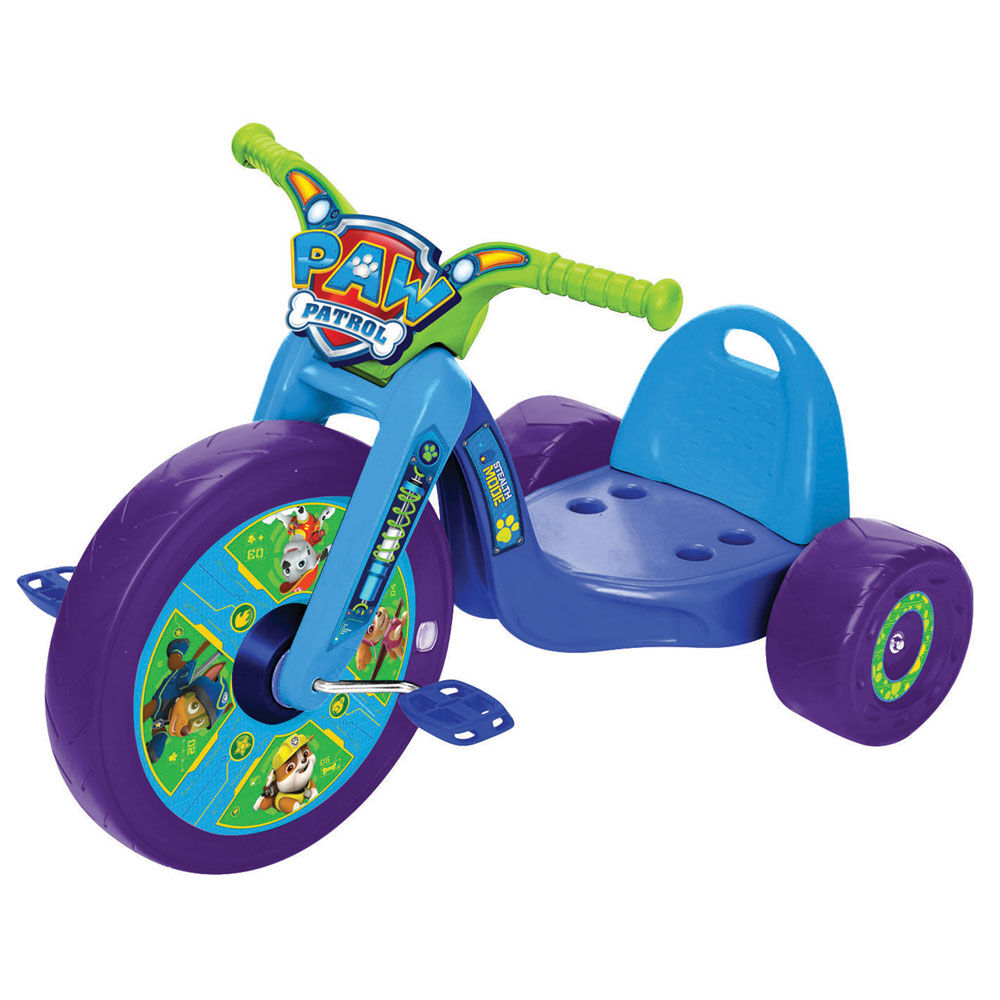 paw patrol 3 wheel bike
