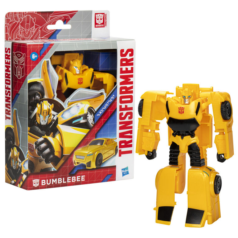 Transformers Generations Toys Authentics Alpha Bumblebee Action Figure 7 Inch