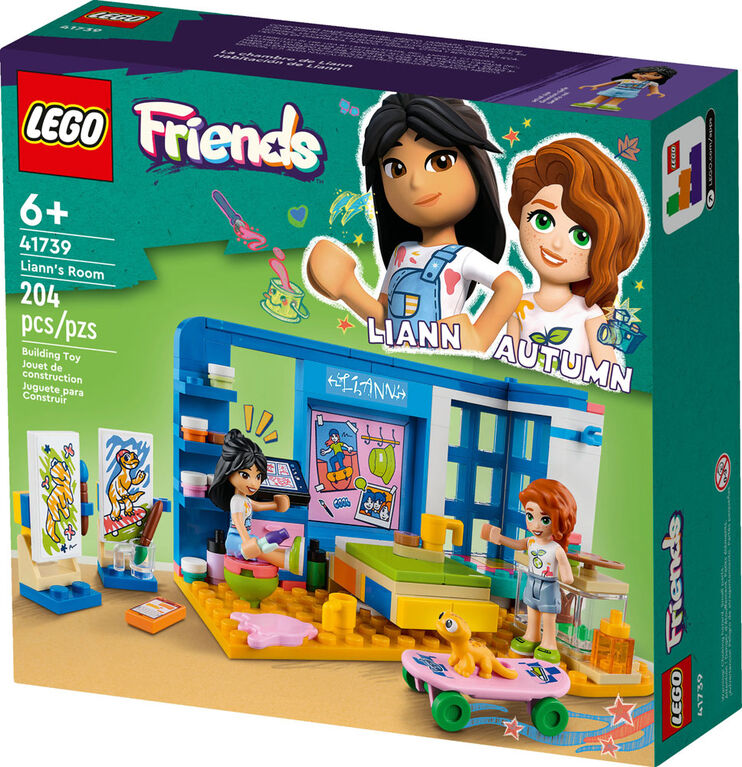 LEGO Friends La chambre de Liann 41739; Ensemble de jeu de construction (204 pièces)