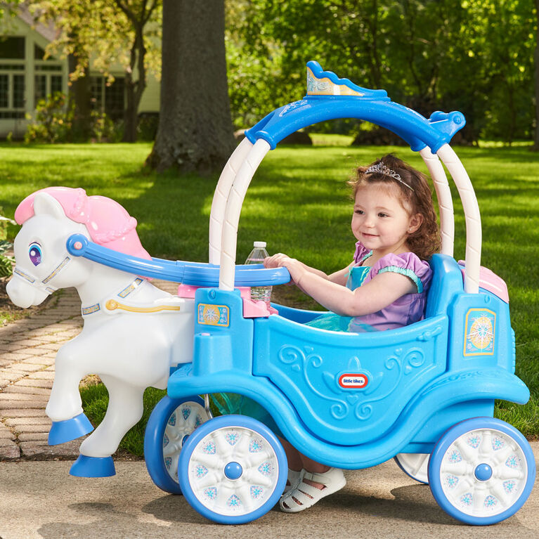 The Little Tikes Princess Horse & Carriage - Frosty Blue