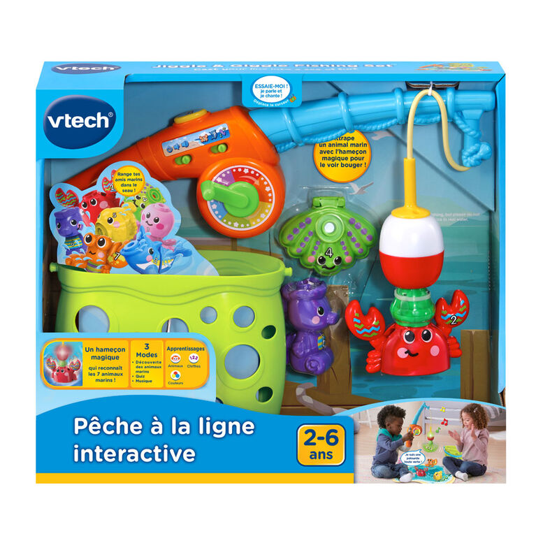VTech Jiggle & Giggle Fishing Set - French Version