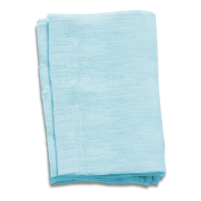 Gamme SwaddleMe de Summer Infant - Couvertures-sacs en mousseline de qualité supérieure - - Coeurs bleus.