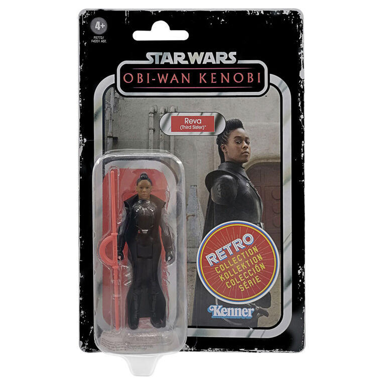 Star Wars Retro Collection Reva (Third Sister) Toy 3.75-Inch-Scale Star Wars: Obi-Wan Kenobi Action Figure