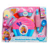 Ensemble de Sac de la Boulangerie d'Alice au Pays des Merveilles de Disney Junior avec Accessoires de Cuisine Jouets