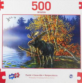 Sure-Lox - Moose - 500 Piece Jigsaw Puzzle