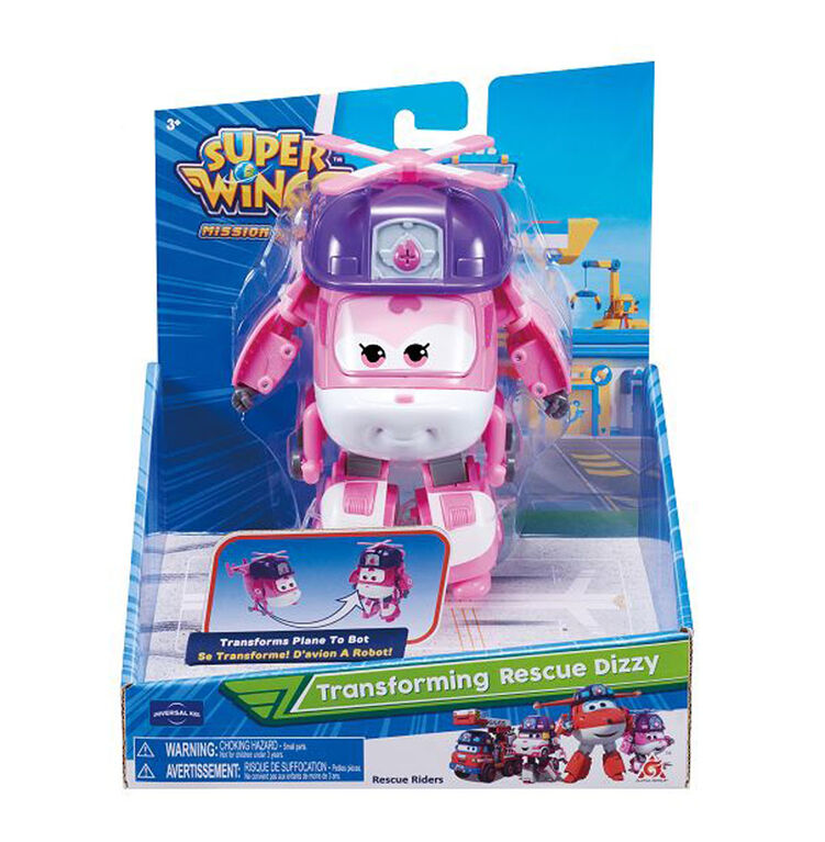 Super Wings - Transforming Rescue Dizzy - English Edition