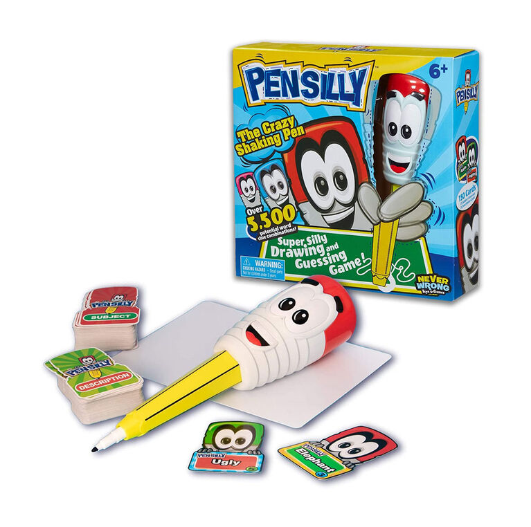 PenSilly Super Silly Drawing and Guessing Game - English Edition