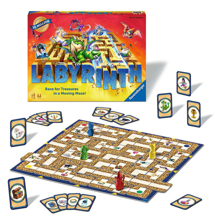 Labyrinth Strategy Game - English Edition