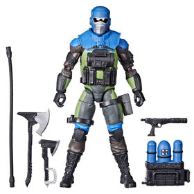 G.I. Joe Classified Series Mad Marauders Gabriel "Barbecue" Kelly Action Figure 58 Collectible Toy, Custom Package Art