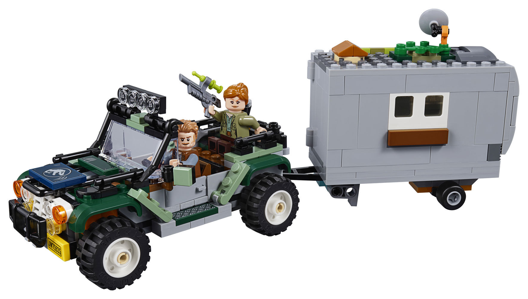 lego jurassic world car