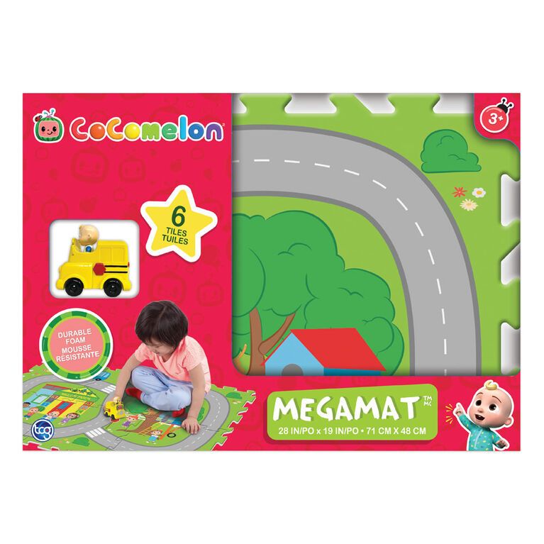MEGAMAT - CocoMelon 6 Piece Tile Playmat