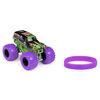 Monster Jam, Official Grave Digger Monster Truck, Die-Cast Vehicle, Nitro Neon Series, 1:64 Scale
