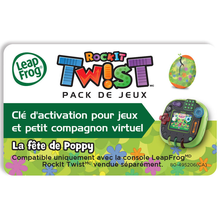 LeapFrog RockIt Twist - Jeu Trolls - La fête de Poppy - Édition française