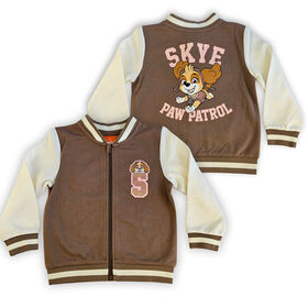 Paw Patrol Varsity Jacket - Taupe 2T