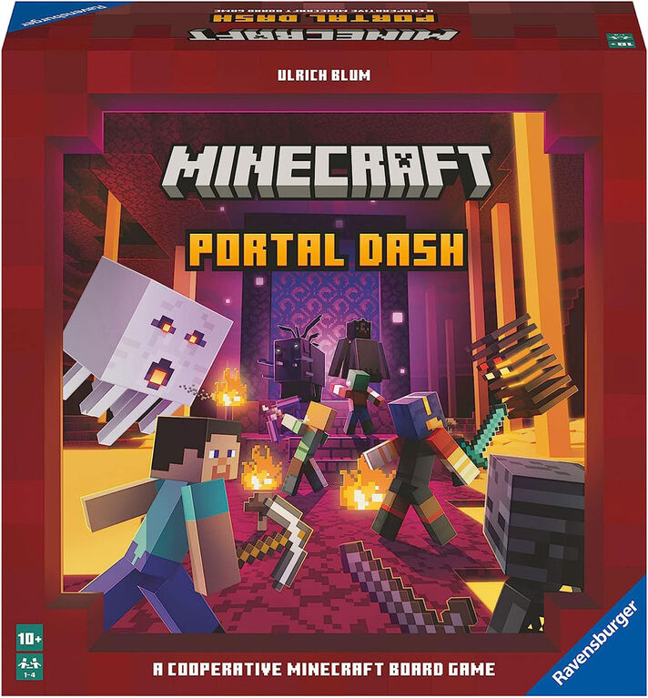 Minecraft: Portal Dash A Cooperative Light Strategy Game