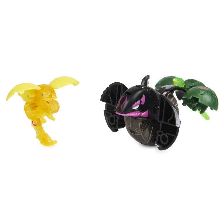 Bakugan Evolutions, Coffret Platinum Power Up Wrath avec Nano Aura et Blade