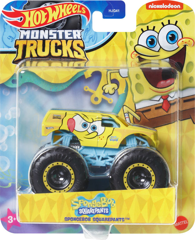 HOT WHEELS Monster Trucks SPONGEBOB SQUAREPANTS Vehicle