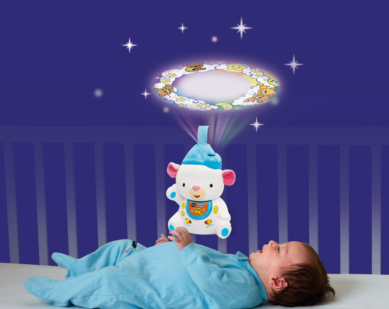 vtech baby sleepy lullabies bear projector