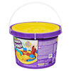 Kinetic Sand, 6lbs Bucket with 3 Colors of Sand and 3 Tools for Endless Creative Play - R Exclusive