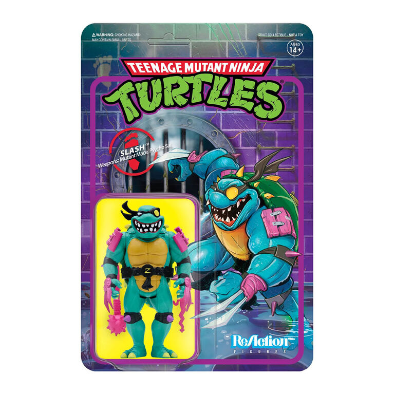 Teenage Mutant Ninja Turtles ReAction Figure Wave 4 - Slash