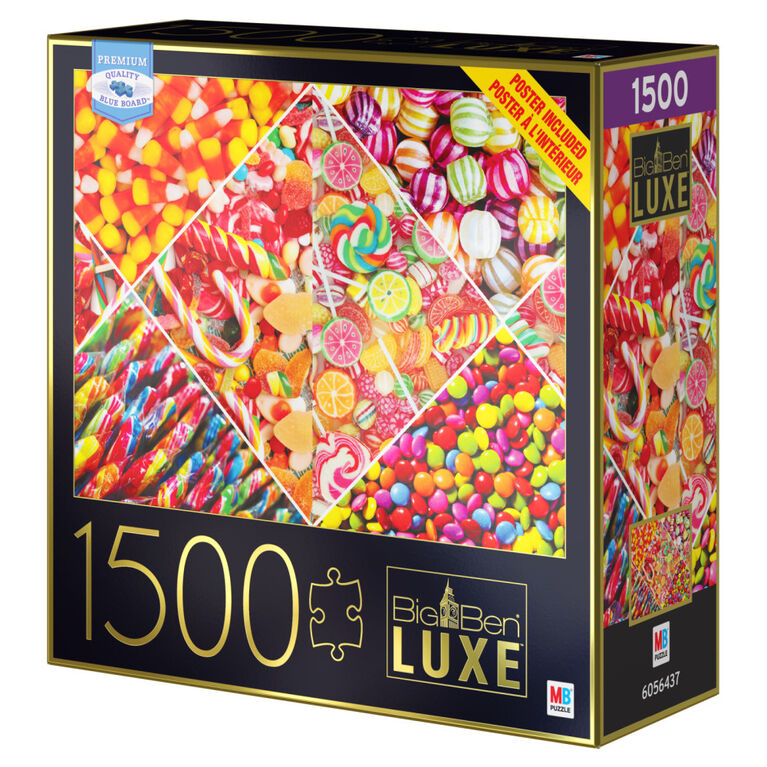 Puzzle Big Ben Luxe de 1500 pièces, Bonbons