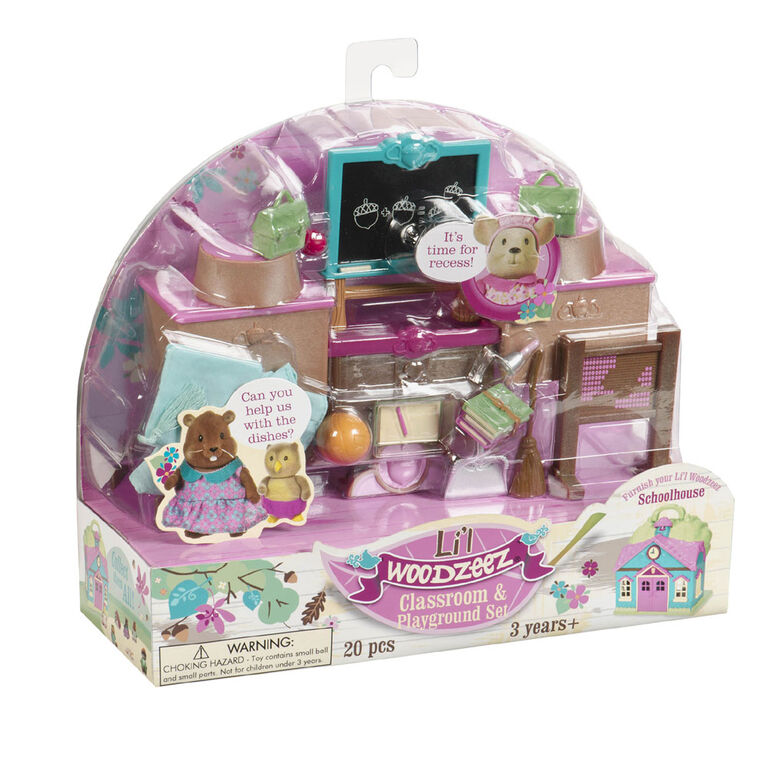 Li'l Woodzeez, Classroom & Playground Playset